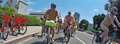 World Naked Bike Ride, Los Angeles, 2023